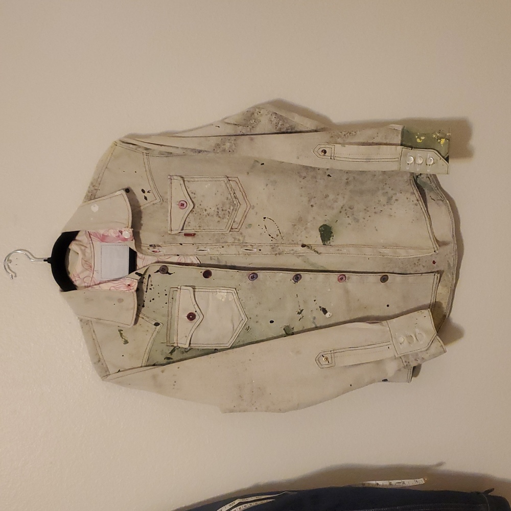 Levi's Canvas Tarp Western Pearl Shirt Custom Tailor Shop - Picture 5 of 16